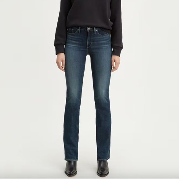 Levi's 315 Curvy Bootcut Women's Jeans - Maui Views - Dark Wash - 27x30 - Picture 1 of 16